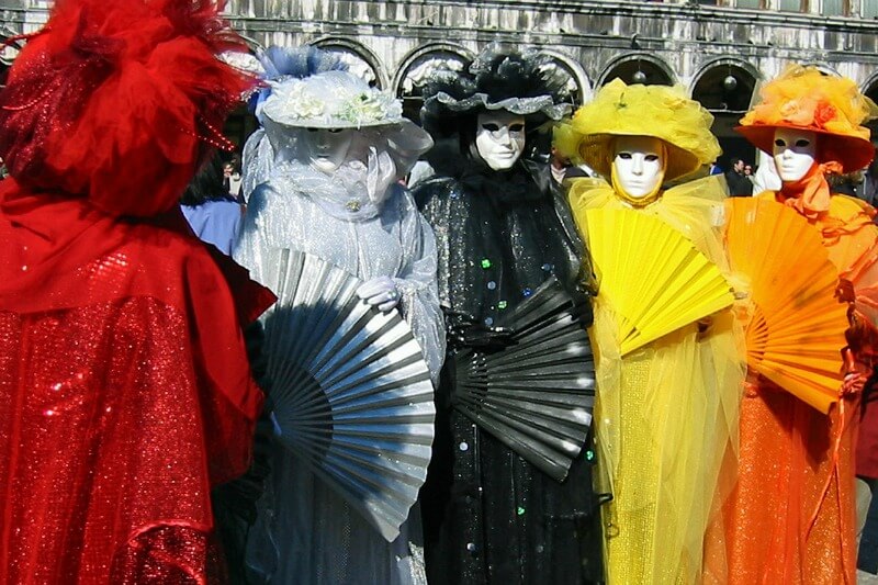 Venice Carnevale - eliminate lonely solo travel